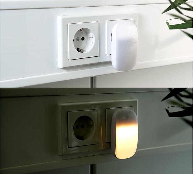 Produktbild Lunartec Steckdosen-Nachtlichter