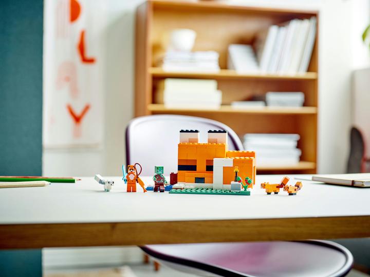 Produktbild LEGO Die Fuchs-Lodge (21178, LEGO Minecraft)