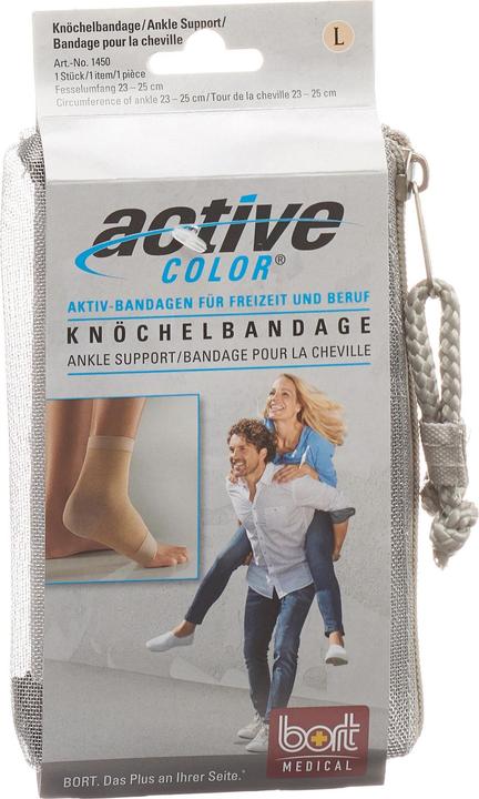 Produktbild Bort Medical ActivColor Knöchelbandae hautfarbi XL (XL)