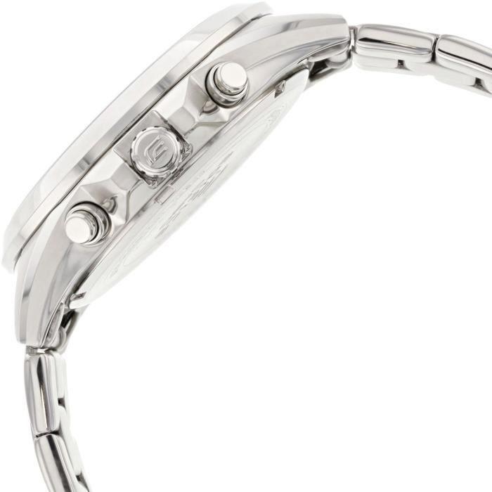 Actual product image Casio Edifice EFV-560D-2AVUEF Horloge - Staal - Zilverkleurig - 42 mm (Chronograph, 44 mm)