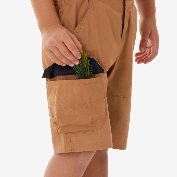 Produktbild Quechua Wandershorts MH500 Kinder Gr. 92–122 Bergwandern braun (2)