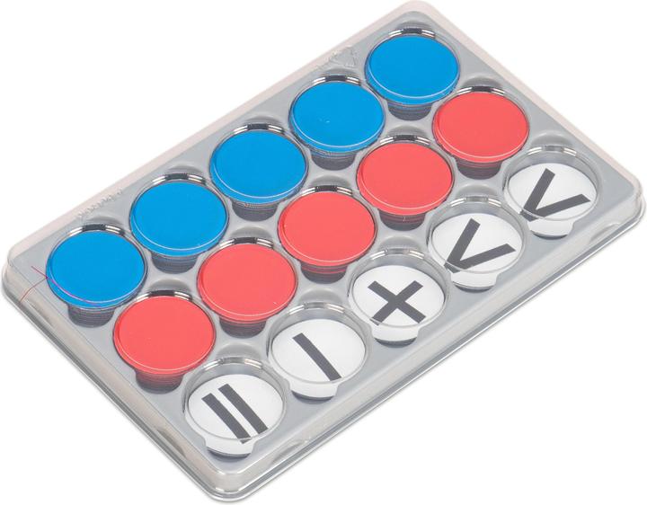 Actual product image Betzold Sorting box with 100 reversible tokens (magnetic)