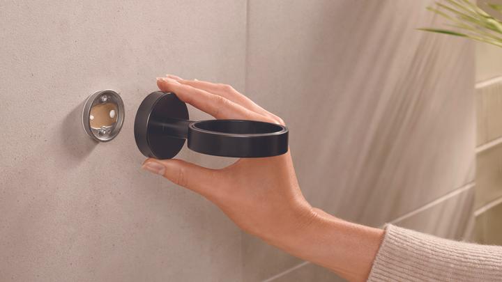 Image du produit tesa MOON WHITE Gobelet pour brosse à dents avec solution adhésive sans perçage