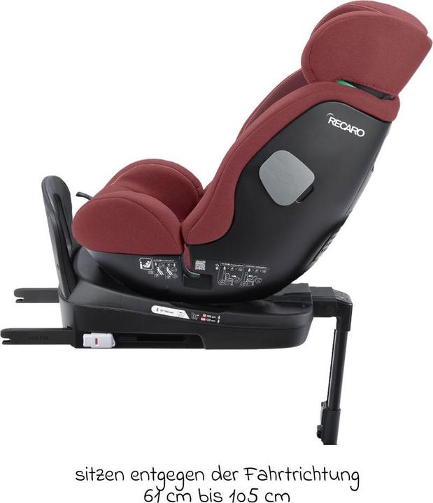 Produktbild RECARO Salia 125 Kid Reboard Kindersitz (61-125 cm) (Reboarder, ECE R129/i-Size Norm)