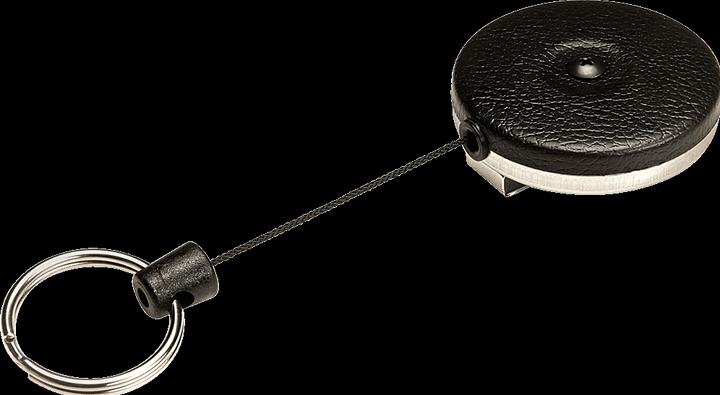Actual product image Rieffel KeyBak belt loop, cord KB 483 BLACK