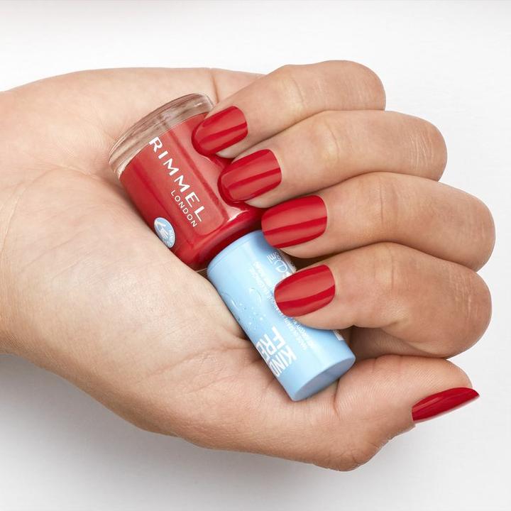 Produktbild Rimmel London RIMMEL Kind & Free Clean Nail Polish lakier do paznokci 155 Sunset Soar 8ml (155 Sunset Soar, Farblack)