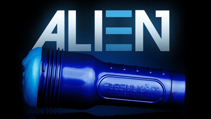 Actual product image Fleshlight Alien - Blue
