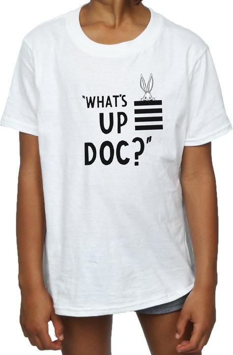 Produktbild Looney Tunes Bugs Bunny What's Up Doc Stripes TShirt Mädchen (140, 146)