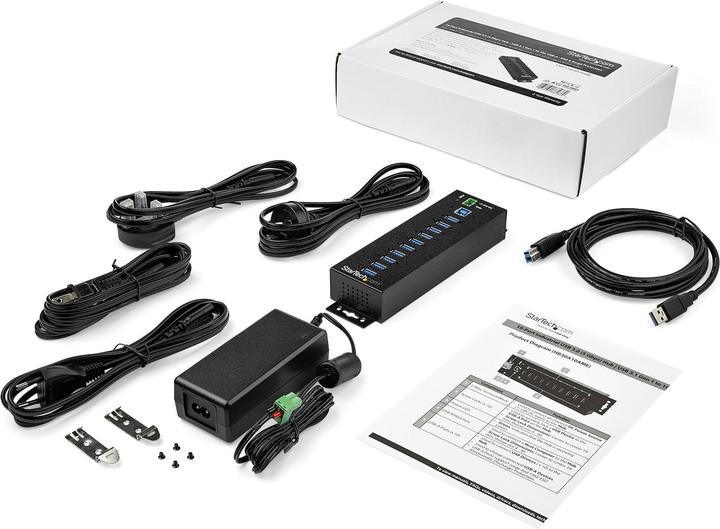 Actual product image StarTech 10Port USB 3.0 HUB (USB-B, 10 Ports)