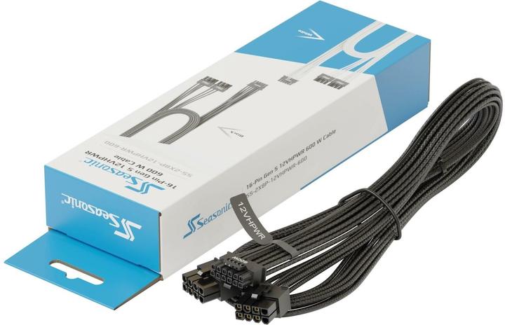 Actual product image Seasonic 12VHPWR adapter cable