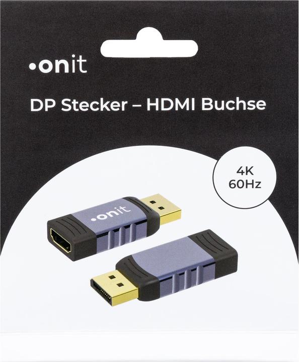 Produktbild Onit DisplayPort zu (HDMI, 5.10 cm)