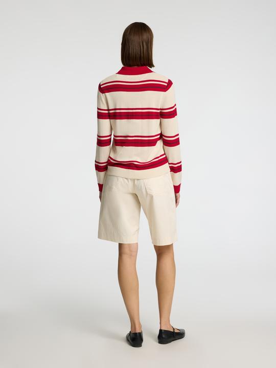 Produktbild Selected Femme 100% Merinowoll Langarm-Poloshirt (S)