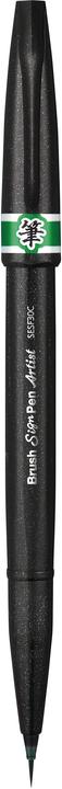 Immagine prodotto Pentel Penna a pennello Sign Pen Brush Artist (Verde, 1 x)