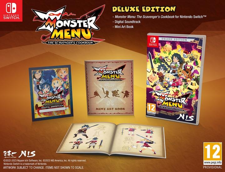Image du produit NIS Menu des monstres : The Scavenger's Cookbook (édition de luxe) (Switch, Switch Lite, Switch OLED, EN)