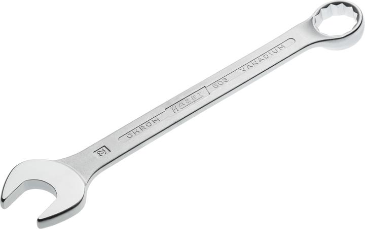 Immagine prodotto HAZET Chiave combinata a forchetta/ad anello 603-32 ∙ Profilo a doppio esagono esterno ∙ 32 mm (32 mm)