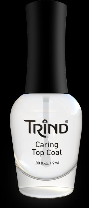 Trind Caring Top Coat (Transparent, Top Coat)