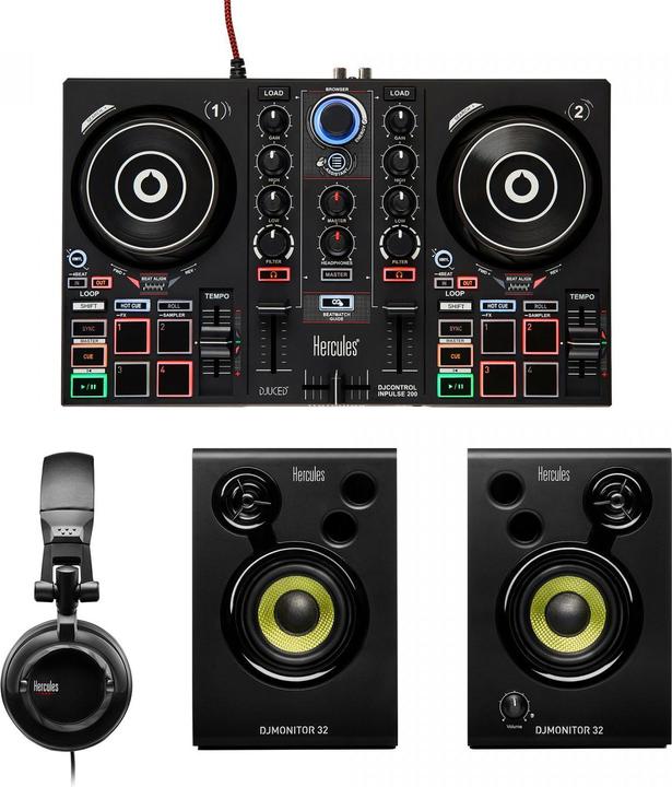 Actual product image Hercules DJ Learning Kit