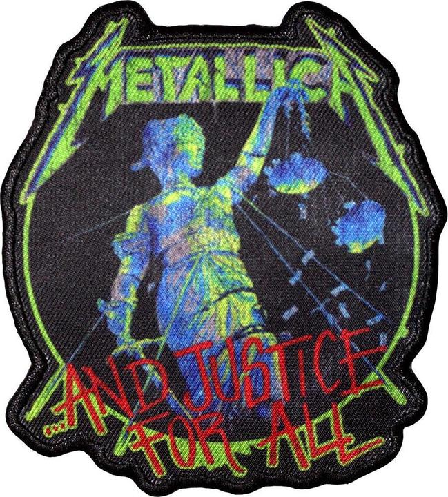 Image du produit Metallica - Patch à repasser AND JUSTICE FOR ALL (1 x)