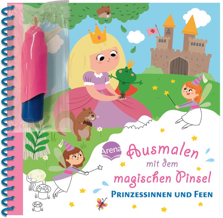 Image du produit Coloriage avec le pinceau magique. Princesses et fées