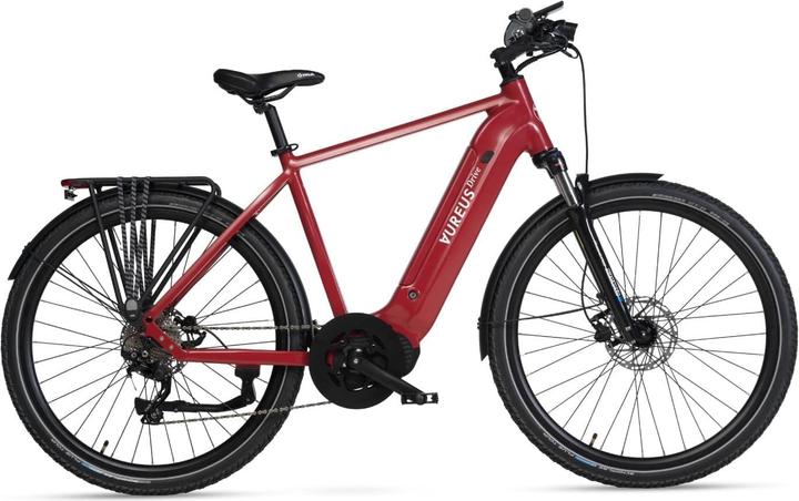 Actual product image AureusDrive DailyDrive S, red, high top tube, men, chain