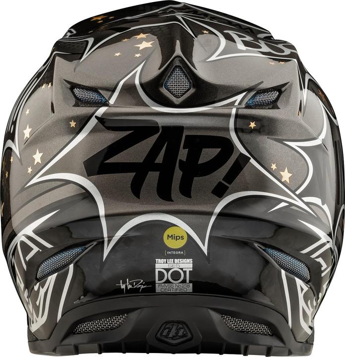 Productafbeelding Troy Lee Designs SE5 ECE Carbon MIPS helm, Cosmic Explosion, grijs, L | 58-59cm (58 - 59 cm, L)