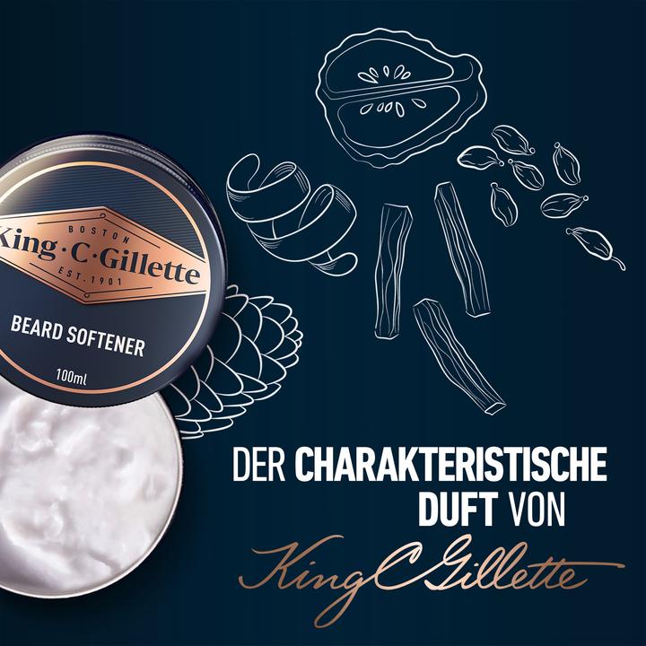 Produktbild King C. Gillette Bartbalsam (100 ml)