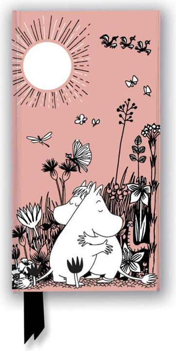 Actual product image Slim hardcover notebook: Tove Jansson, Moomin Love (Lined, Hardcover)