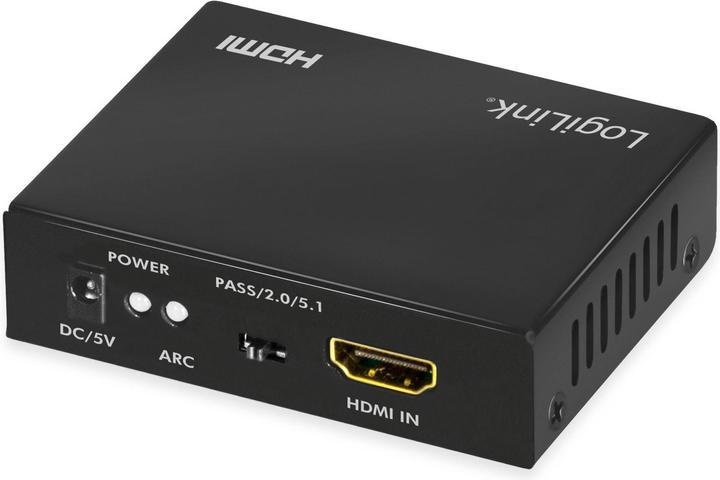 Actual product image LogiLink HDMI Audio Extractor,2CH/5.1CH,SPDIF,/60Hz