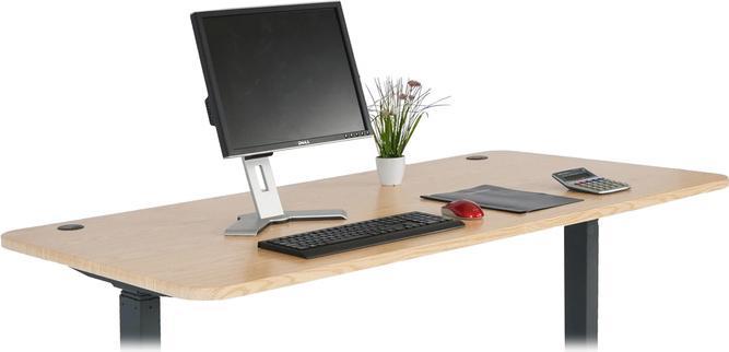 Produktbild Swisshandel24 Tischplatte für Schreibtische, Schreibtischplatte, 160x80cm hellbraun (160 x 80 cm)