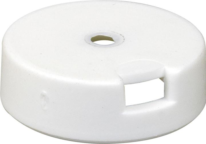 Wagner System QuickClick Möbelgleiter Basic zum Anschrauben ø 20mm H 7mm weiss 4 Stk (4 Stück)