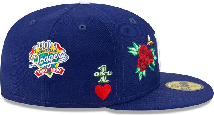 Actual product image New Era 59Fifty Cap - MULTI GRAPHIC Los Angeles Dodgers (7 5/8)
