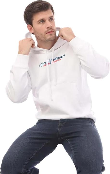 Actual product image Diesel Mens S-Ginn Hoodie (S)