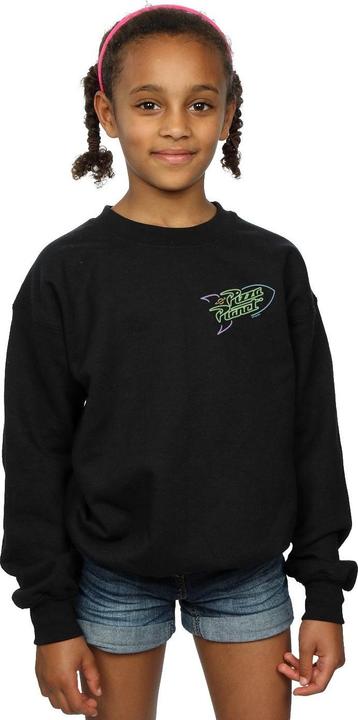 Immagine prodotto Disney Toy Story Neon Pizza Planet Breast Print Felpa Ragazze (152, 158)