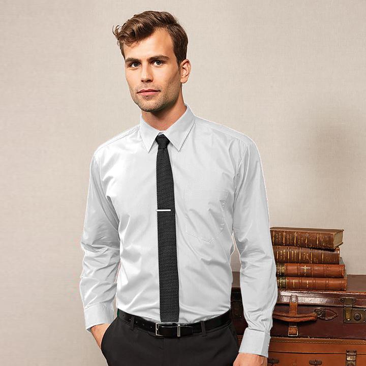 Image du produit Premier Chemise en popeline Chemise de travail à manches longues (44)