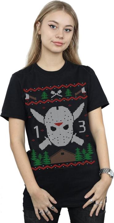 Image du produit Absolute Cult - T-shirt CHRISTMAS FAIR ISLE - Femme (S)