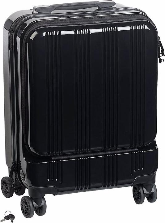 Xcase Trolley de bagages à main avec compartiment pour ordinateur portable (30 l, Bagage à main (jusqu'à 50l))