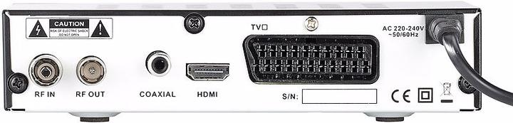 Actual product image Auvisio Digital DVB-C cable receiver (Full HD)