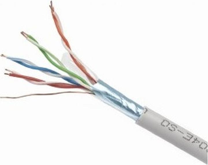 Actual product image Gembird FPC-5004E-SO/100C Network cable F/UTP (FTP) (F/UTP, CAT5e, 100 m)
