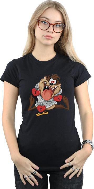 Image du produit Looney Tunes - T-shirt TAZ VALENTINE'S DAY MADLY IN LOVE - Femme (XL)
