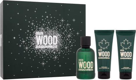 Dsquared2 Dsquared² Wood Green Men Christmas 2024 Eau de Toilette / Bath Shower Gel / After Shave Balm (Eau de Toilette, 100 ml)