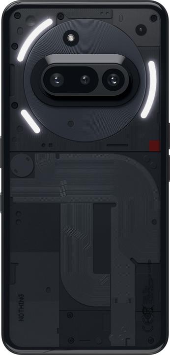 Image du produit Nothing Téléphone (3a) (256 Go, Noir, 6.77", Double SIM, 50 Mpx, 5G)