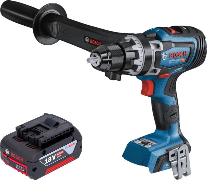 Produktbild Bosch Professional Bosch GSR 18V-150 C Professional Akku Bohrschrauber 18 V 150 Nm Brushless + 1x Akku 4,0 Ah - ohne (Akkubetrieb)