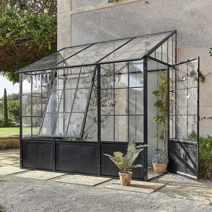 Actual product image Loberon Gartenhaus Triomphique schwarz