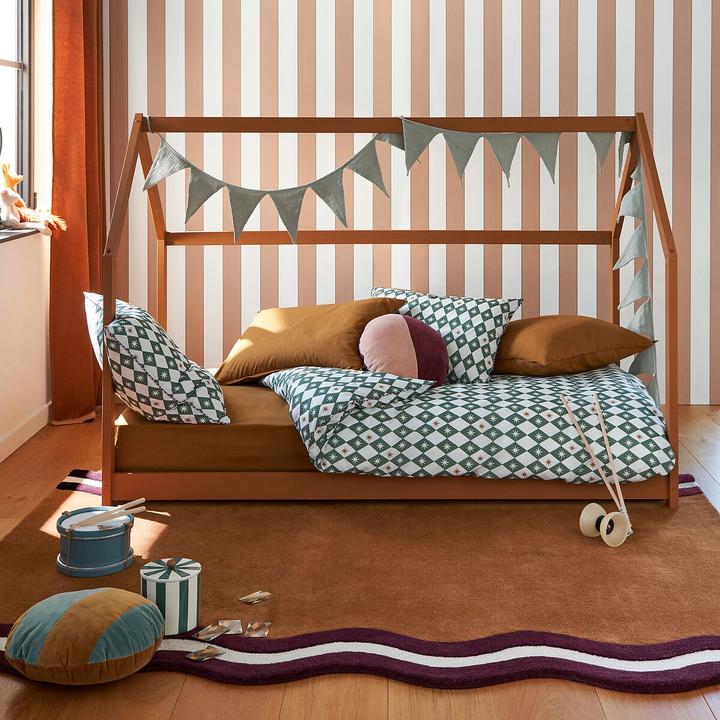 Actual product image La Redoute Interieurs Scenario Coton Lave (Pillowcase, 63 x 63 cm)