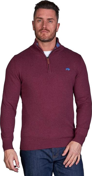 Immagine prodotto Raging Bull Classic Maglione Lavorato a maglia Cerniera ad un quarto Uomo (6XL)