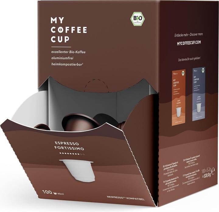 Produktbild My-Cups Espresso Fortissimo (100 x Port.)