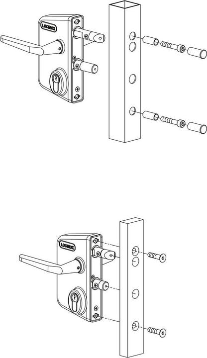 Immagine prodotto Locinox Serratura per cancello da giardino (1 pz.)