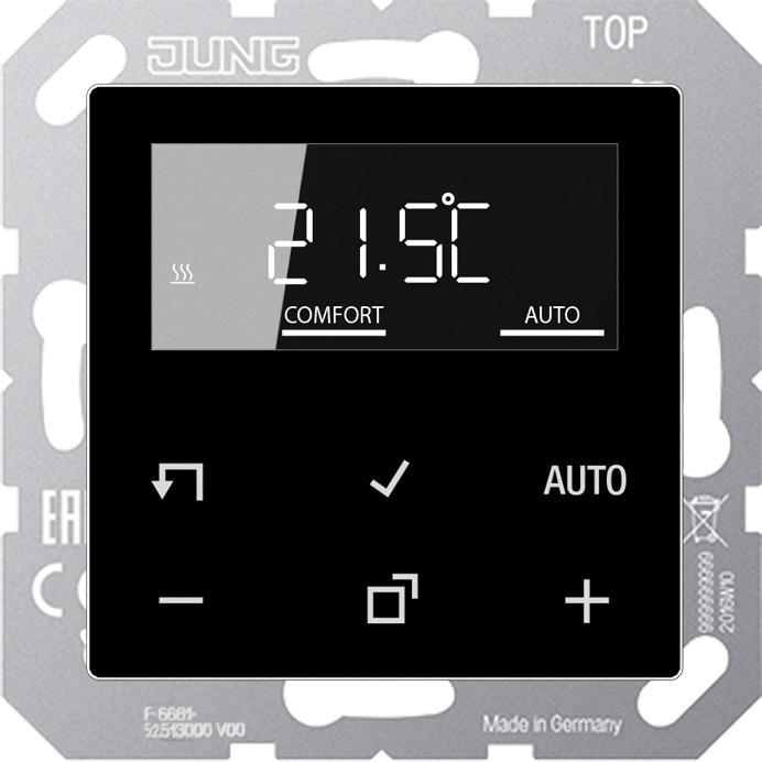 JUNG Raumtemperaturregler mit Display Standar