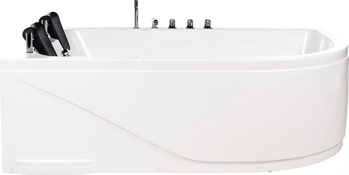 Actual product image Home Deluxe Whirlpool bath 2 persons DOLPHIN (right) - 180x120x65cm (120 cm, 180 cm)