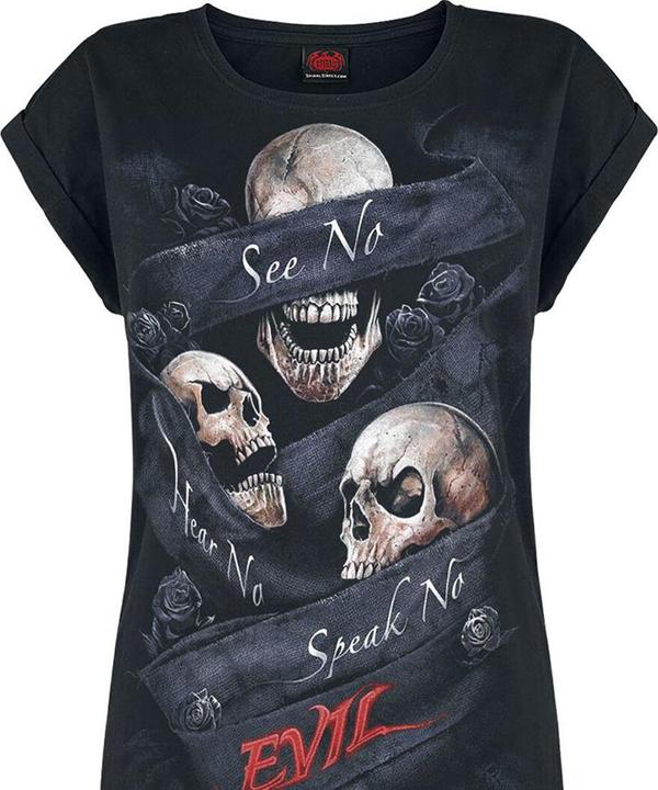 Produktbild Spiral See No Evil TShirt Zum Krempeln (XXL)
